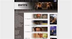 Desktop Screenshot of metromagazine.com.au